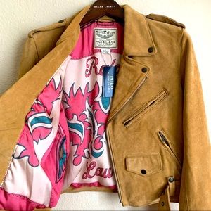 Polo Ralph Lauren Moto Leather Jacket